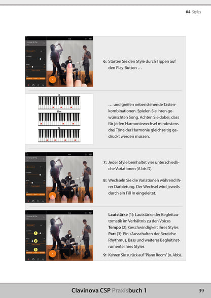 CSP-170/150, PS-500 Smart Pianist Praxisbuch1