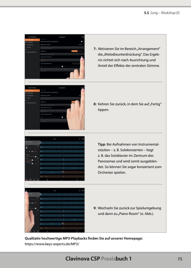 CSP-255 / 275 / 295 / 295GP, P-S500 Smart Pianist