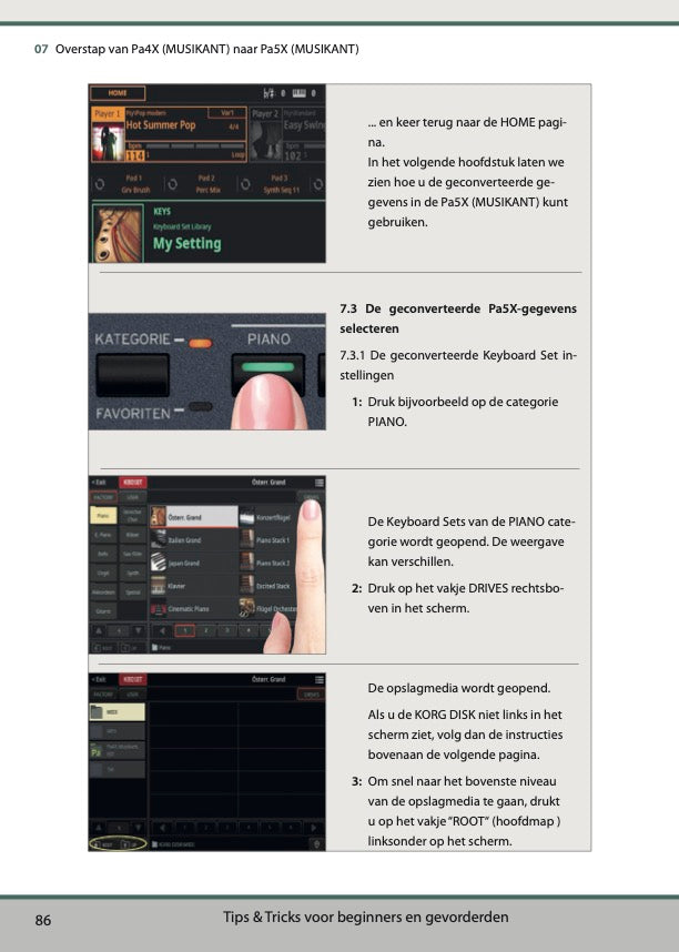 Pa5X Musikant Praktijkboek 1