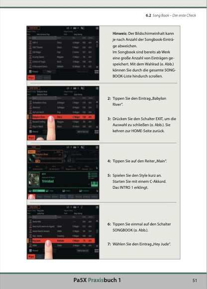Pa5X Musikant Praxisbuch 1